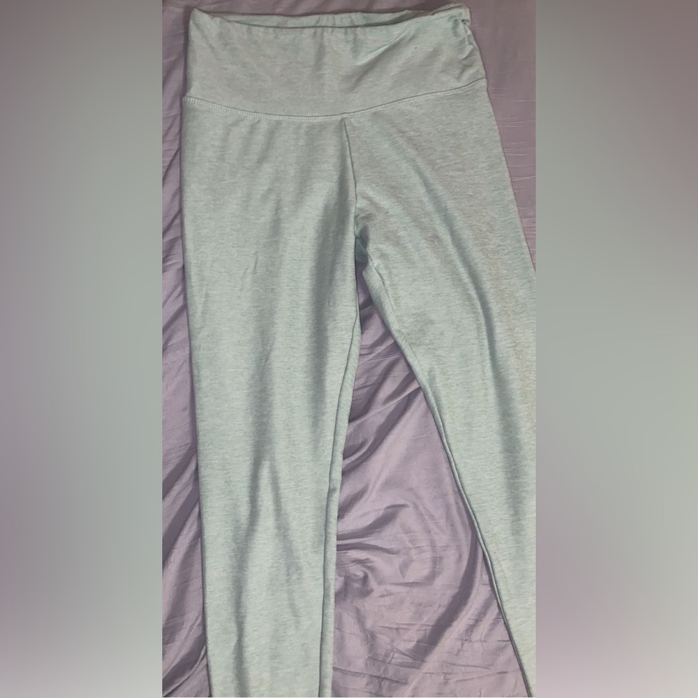 light green Forever 21 leggings